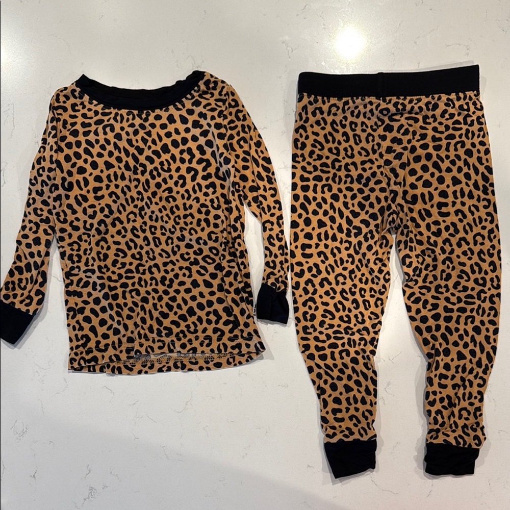 Little Sleepies Leopard Print Pajamas (12-18M)